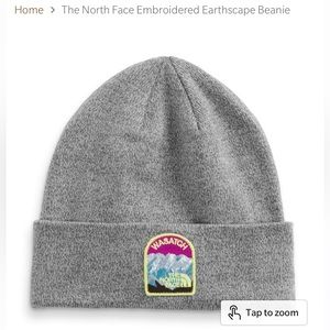 The North Face Embroidered Earthscape Beanie